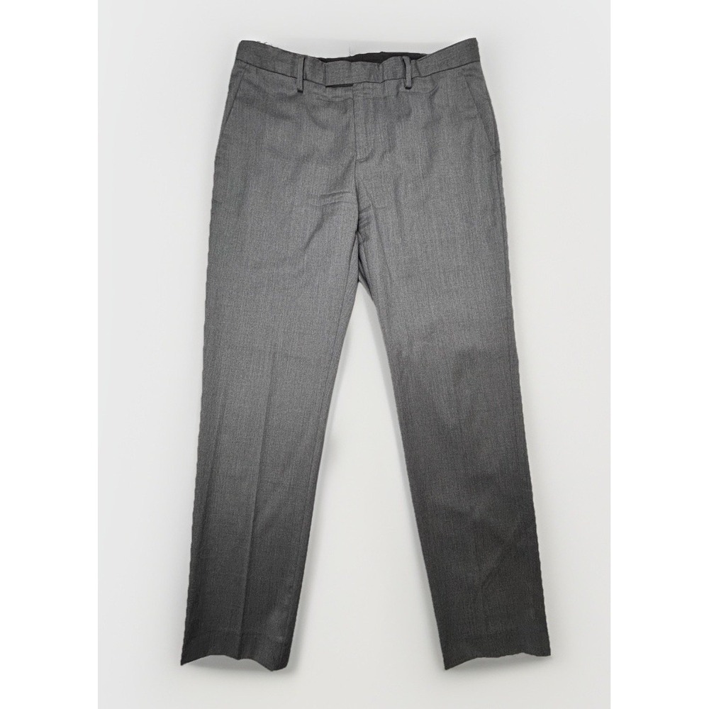 J.Lindeberg Hugo Legend 100% Wool‎ Dress Pants Mens 34x31 Charcoal Straight EUC